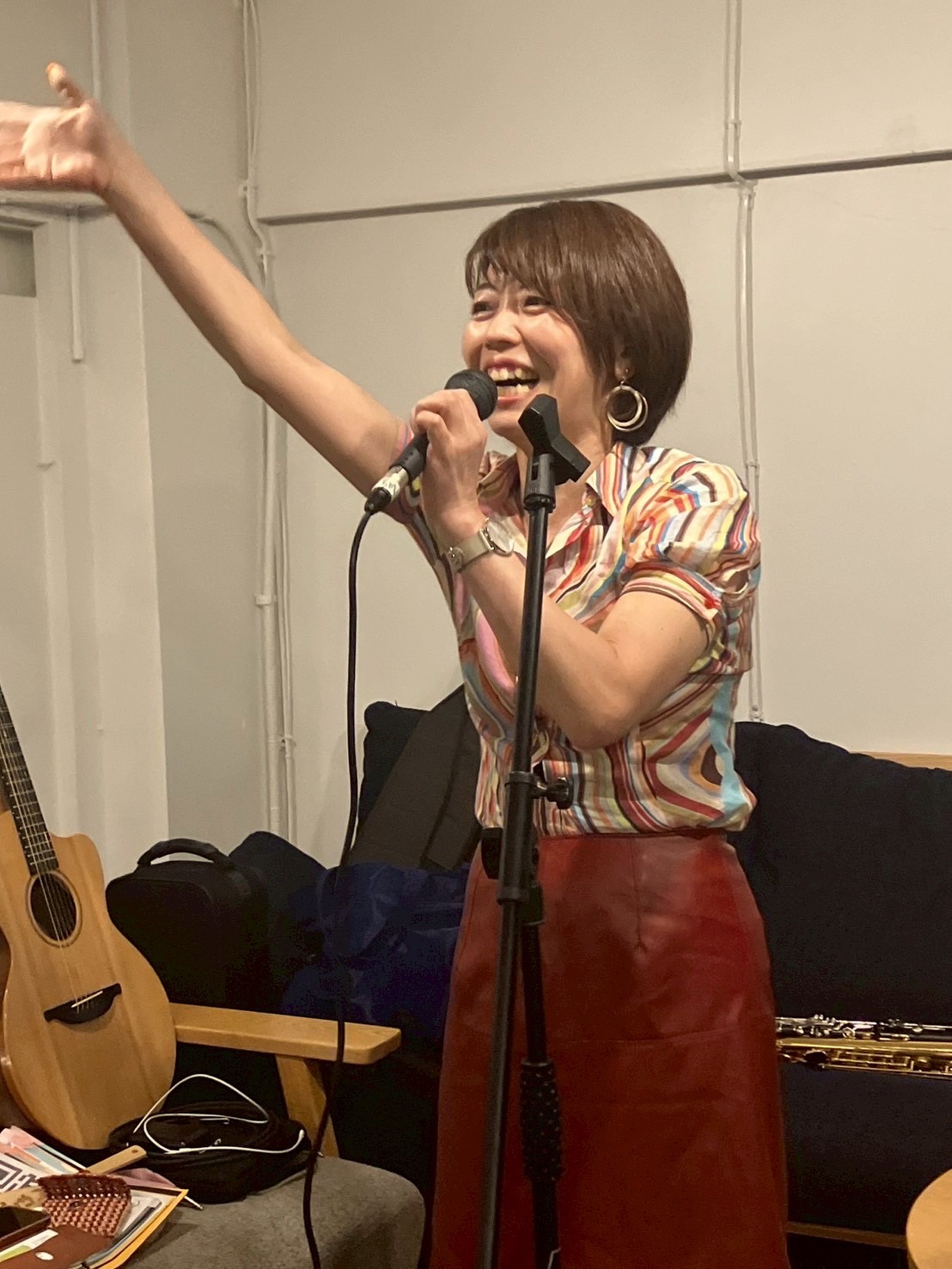 トーク後コロムアーティストライブ