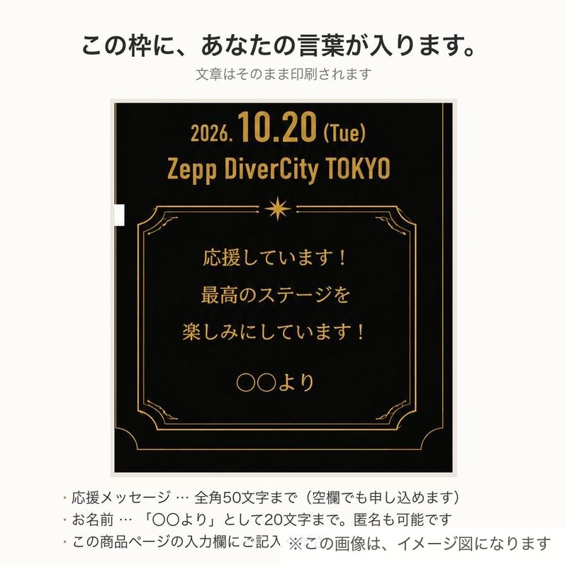 メッセージの入る場所